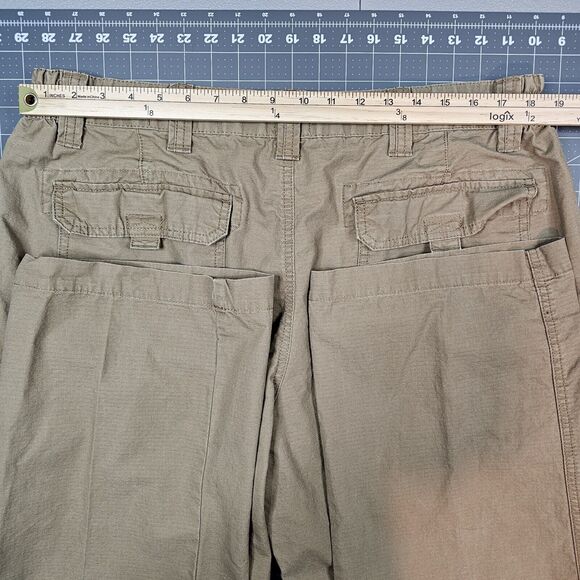 Redhead Cargo Pants 40x30 Fulton Khaki Tan Ripstop Canvas Work Stretch Outdoors - Picture 14 of 16